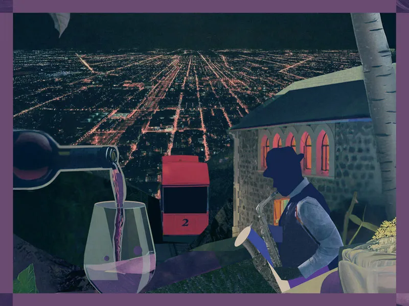 Roof-Night-Funicular